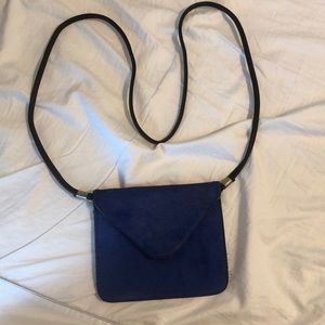 Cobalt blue crossbody bag